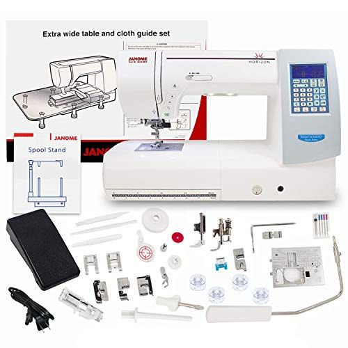 Janome Memory Craft Horizon 8200QCP Special Edition: With Exclusive Bundle