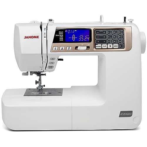 Janome 4120QDC-T: Computerized Quilting and Sewing Machine with Bonus Quilt Kit